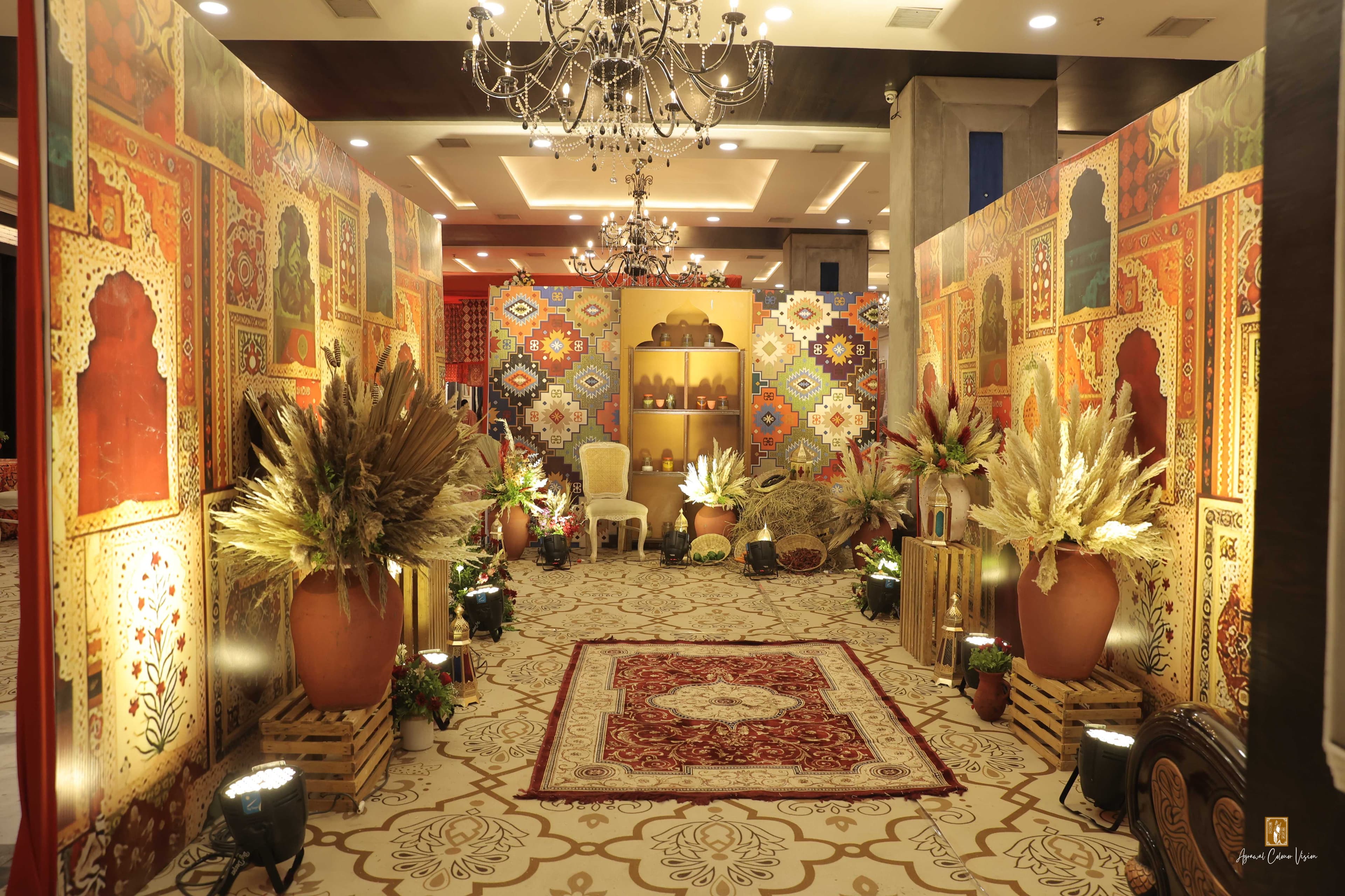 SNAP EMC — Decorated wedding reception hall